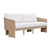 Alexa Cream Performance Fabric Outdoor Sofa Model: TOV-O68810
